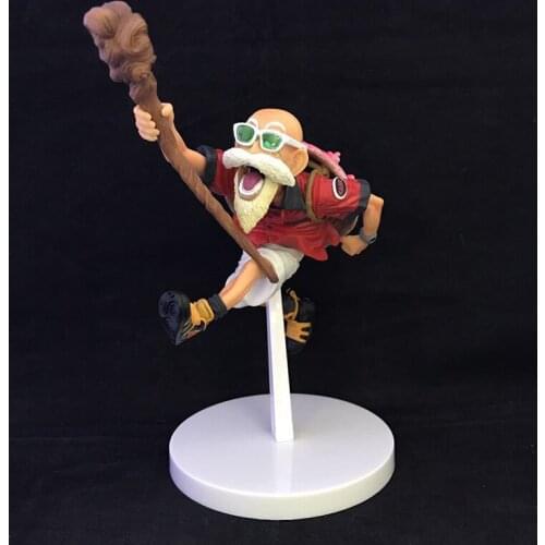 Bandai Dragon Ball Action Figures Of Master Roshi Model Pvc Toys Bwfc Model Dbz Limited Edition Collection Ornaments Toys Gift