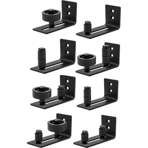 Sliding Door System Running Track, 8-In-1 Adjustable Multistyle Sliding Door Running Track for Barn Door, Glass Door, Wooden Doo