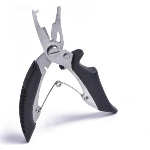 Hot New Take hook Remover Fly Fishing Locking Elbow Scissors Pliers Hemostat Fishing Decoupling Device New