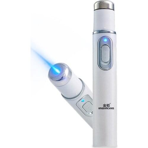 KINGDOMCARES Blue Light Therapy Acne Laser Pen Soft Scar Wrinkle Removal Treatment Device Skin Care Beauty Equipment Face Care