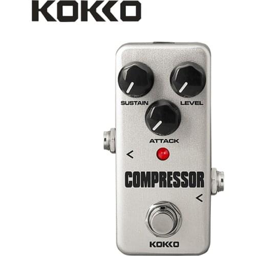 KOKKO FCP2 Mini Compressor Pedal Portable Guitar Effect Pedal High Quality Guitar Parts Guitarra Effect Pedal