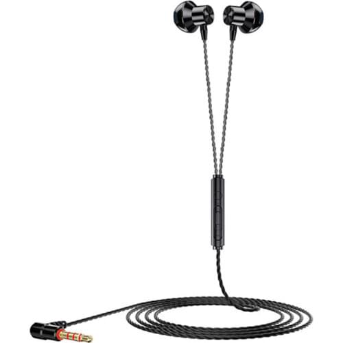 3.5mm Wired Earphone Control Stereo Sports Headphones Music Earbuds With Microphone Game Earbuds For Xiaomi Huawei Samsung sh