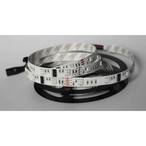 6803 led strip, IP20 Non waterproof,DC12V 6803 IC Magic Dream Color LED Flexible 5050 RGB Strip 30LED/m 5m/roll,free shipping