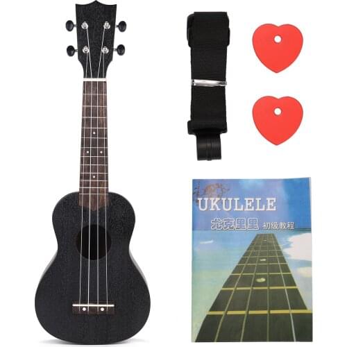 21 inch Kids Wooden UKulele 4 String Portable Guitar Instrument Stringed Instruments Mini Guitars ukulele kit ukulele guitar