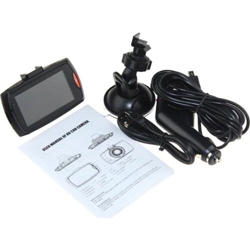 CATUO Recorder Video Car Camera G30 2.4" Full Dash Cam 120 Degree Wide Angle Motion Detection Night G-Sensor