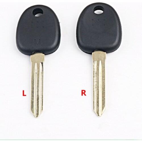 DAKATU Blank Car Key Case For Hyundai New Santa Fe Accent Transponder Key Shell Right/LEFT Blade aviable for TPX and Carbon Chip