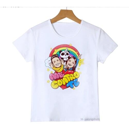 2022 Kawaii Me Contro Te T Shirt Hot Italy ChildrenS Songs Print Kids Clothes Boys T-Shirt Girls Shirt Short Sleeve Tops