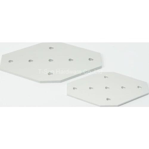 7 Hole Cross-joining Plate for Aluminum Profile 3030
