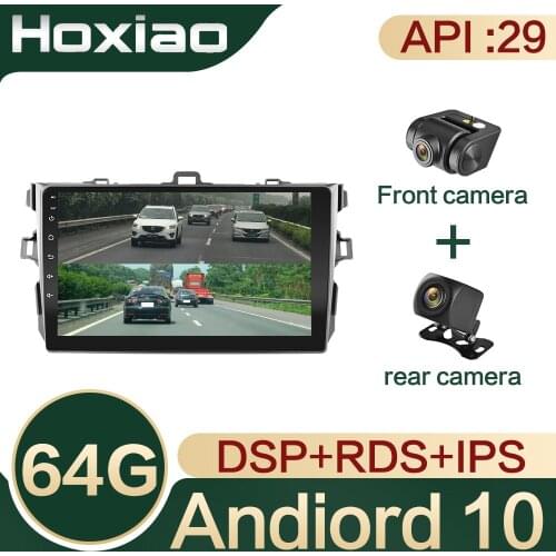 2Din android 10 Car Radio reproductor Multimedia para Toyota Corolla E140/150/2006 2007 2008 2009 2010 2011IPS GPS navigation