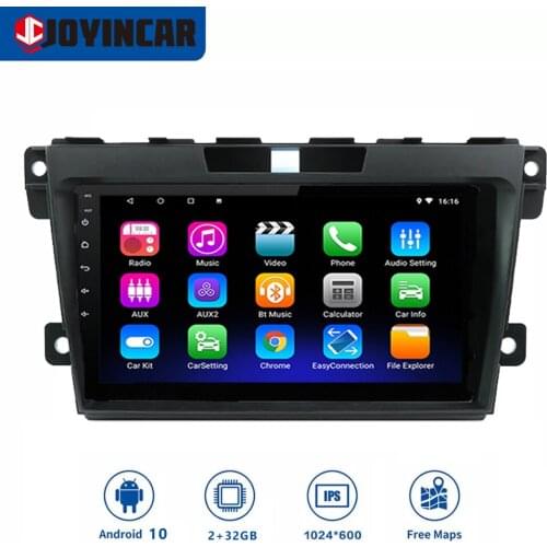 JOYINCAR For Mazda CX7 CX-7 CX 7 ER 2008 - 2015 Car Radio Multimedia Player Navigation Android 10 Head Unit WiFi