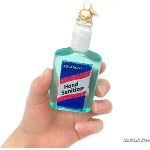 Hand Soap Bottle Pendant DIY Craft Party Garland Household Christmas Tree Decoration Craft Pendant Christmas Decoration Supplies