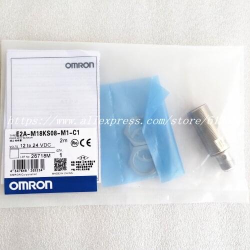 E2A-M18KS08-M1-B1 E2A-M18KS08-M1-C1 Omron Proximity Switch Sensor New High-Quality
