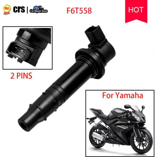 F6T558 F6T560 Ignition Coil for Yamaha YZF R1 R6 R6S VMX V Max for KAWASAKI NINJA ZX6R 5VY-82310-00-00 5VY823100000
