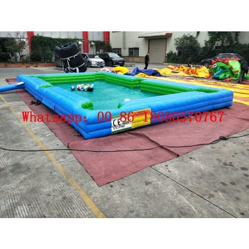 China Guangzhou) Manufacturers sell adult children inflatable games / inflatable hamster / inflatable billiard games