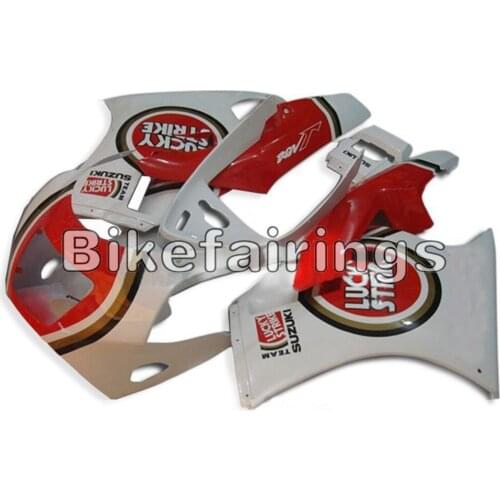Fairing Kit Fit For Suzuki RGV250 VJ21 1988 1989 88 89 Motor Bike Covers Fairings New Lucky Strike Red and White Covers