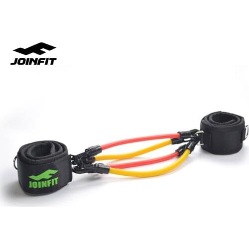 JOINFIT Fitness Agility Training Leg Running Resistance Bands Tubes Exercise Equipment For Athletes Football Basketball Players