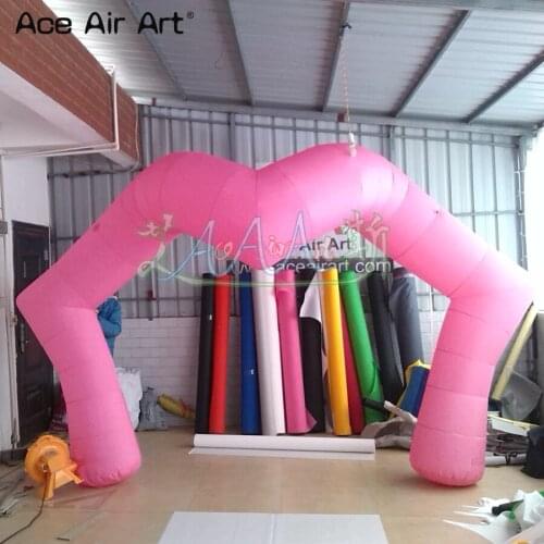 Inflatable lip shape arch inflatable wedding arch/archway love entrance gate inflatable Valentine' Day decor for wedding party