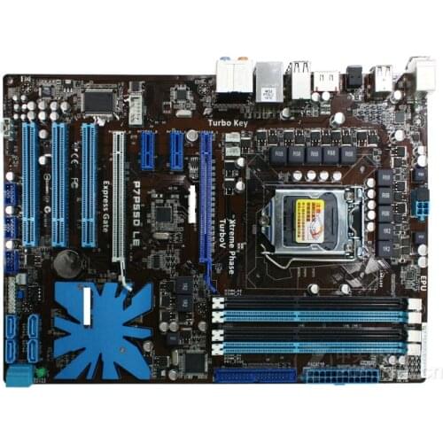 ASUS original motherboard P7P55D LE DDR3 LGA 1156 USB2.0 16GB for I5 I7 CPU P55 Desktop motherboard