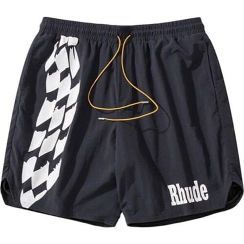 Euro Popular Summer Fitness Sports Print Shorts Men Women Basketball Shorts 5 Points Pants Casual Fashion Clothing