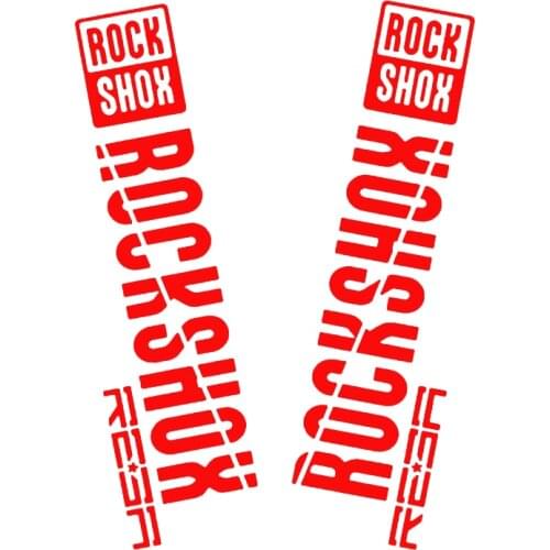 FOR Rockshox REBA 2017 2018 Style Replacement Decals Mountain Bike Front Fork Stickers MTB Bicycle Front Fork Decals,20cm
