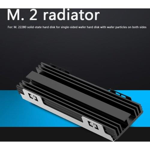 M.2 Solid State Hard Disk Heatsink Heat Radiator Cooling Therma Pads Cooler NGFF PCIE NVME for M.2 2230/2242/2260/2280