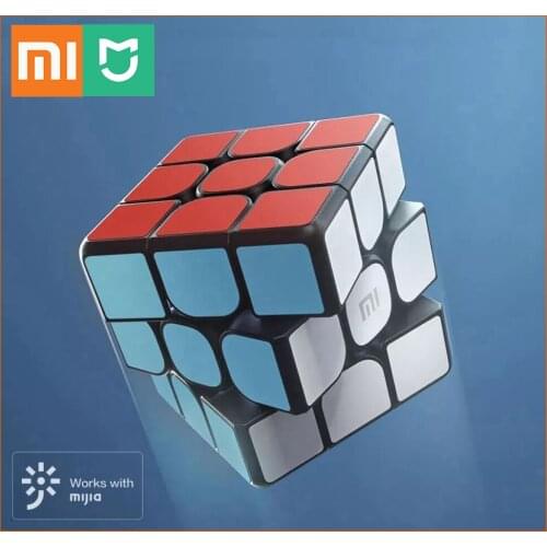 Xiaomi Mijia Smart Magic Cube Bluetooth 3D Dynamic Teaching Six Axis Sensor Work With Mijia APP Science Education Toys for kids