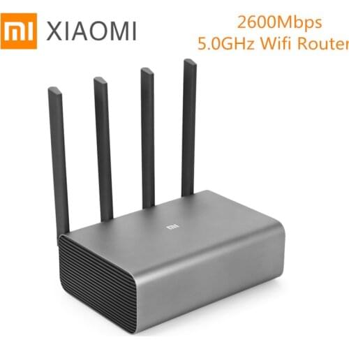 Xiaomi Mi R3P 2600Mbps Smart Wireless Router Pro 4 Antennas Dual-band 2.4GHz 5.0GHz WiFi Network Network Extender