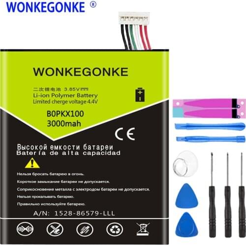 WONKEGONKE B0PKX100 BOPKX100 Battery For HTC Desire 626 D626W D626T 626G 626S D262W D262D A32 Batteries Bateria