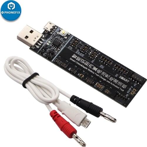 Mobile Phone Battery Activation Charge Board Battery Activation Charge Board with Micro USB Cable for iPhone 6 7 8 X XS MAX