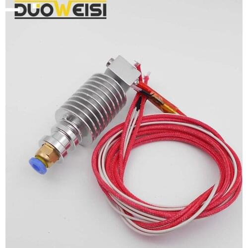 3D Printers E3D-V5 long range 1.75mm Nozzle 0.2/0.3/0.4/0.5/0.6/0.8mm J-head extrusion head E3D V5 extruder nozzle 12V40W