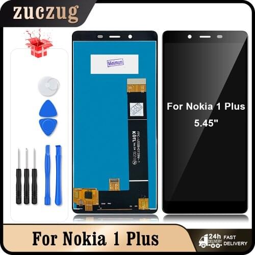 5.45" For Nokia 1 Plus 1Plus TA-1130 TA-1111 TA-1123 TA-1127 LCD Display Touch Screen Digitizer Assembly Replacement LCDs
