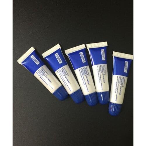 50Pcs/lot Tattoo Nursing Ointment Vitamin A & D Anti Scar Aftercare Cream for Eyebrow and Lips Permanent Makeup Repair Gel