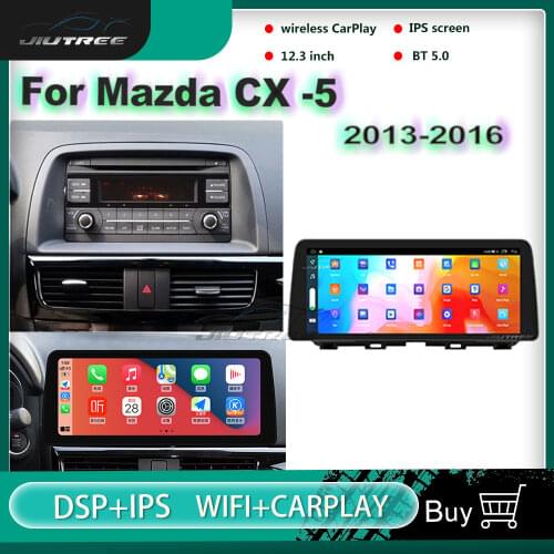 2 Din 12.3 Inch 128G Android Car Radio For Mazda CX 5 2013 2014 2015 2016 Auto Stereo Multimedia Player GPS Navigation Head unit