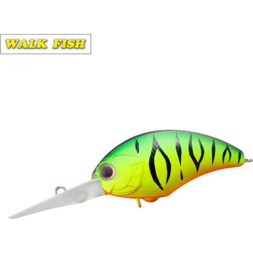 Walk Fish 1Pcs 9cm 12g Diving Deep Artificial Fishing Lure Crankbait Hard Fishing Tackle Floating Swim Bait Lures