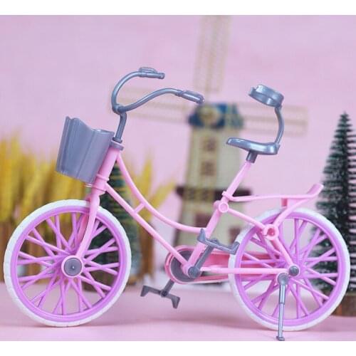 Doll Toy Accessories Simulation Bicycle Model Ornaments Doll Accessories Toys Decoration Plastic DIY Gifts Skateboards Bikes