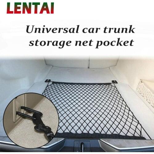 LENTAI For Skoda octavia a7 a5 2 rapid fabia superb Mazda 6 cx-5 Infiniti Auto Car Trunk Luggage Storage Nylon Elastic Mesh Net