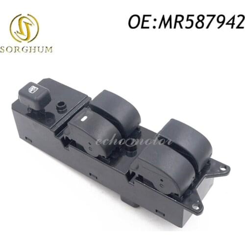 New MR587942 Fit for Mitsubishi Lancer 2008-2009 L200 Sport Grandis KB4T V73 Electric Power Window Master Control Switch DWS-282