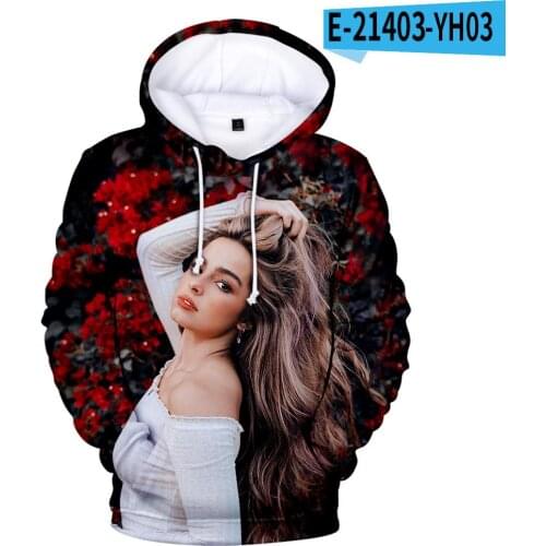 2021 Autumn Winter 3D Addison Rae Hoodies Men Sweatshirts Women Fashion Harajuku Hip Hop Hoodie boys girls Addison Rae Pullovers