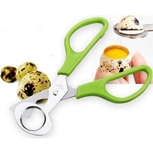 Quail Egg Scissors Bird Cutter Opener Kitchen Tool Clipper Sale Shells Scissors Cracker Cigar Stainless Steel Blade Household