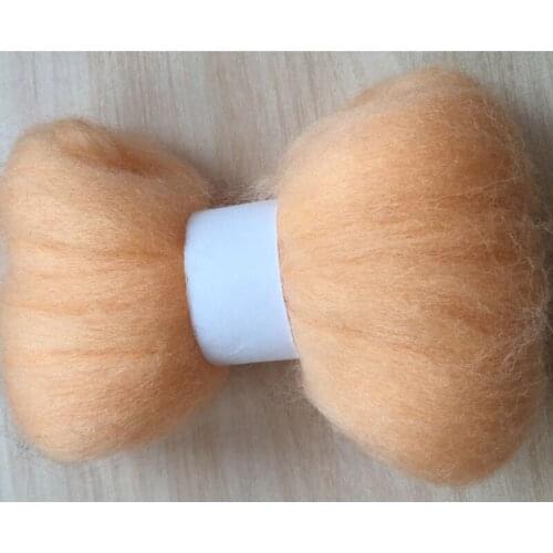 WFPFBEC Z20 DIY fun doll needlework 100% merino Wool Fibre Wool Roving For Needle Felting 50G 100G