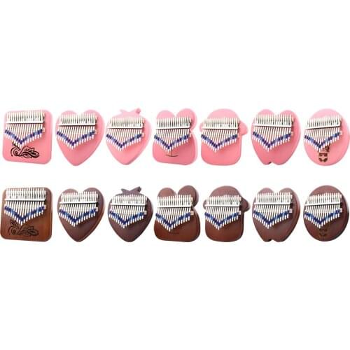 17 Keys Kalimba Thumb Piano Portable Mbira Finger Piano Gifts for Kids Adults Beginners Music Lovers