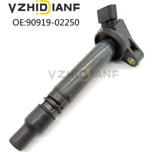 1x 90919-02250 Car Ignition Coil For 2008 2009 2010 Toyot-a Land- Cruise-r Sequoi-a Tundr-a Lexu-5.7 9091902250 90919A2005 UF507