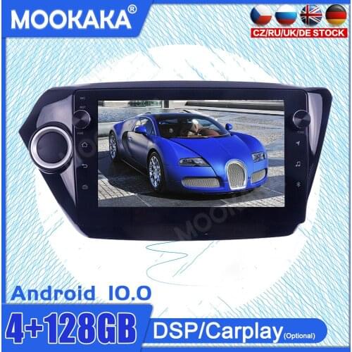 4+128GB Android 10.0 Touch Screen For Kia K2 RIO 2010-2017 GPS IPS Car Multimedia Player Head Unit Audio Radio Navigtion