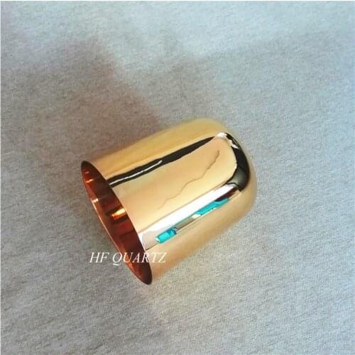 7 inches 24k Gold Quartz Crystal Singing Bowl with colorful Light Customizable Note C/D/E/F/G/A/B/A# For Yoga