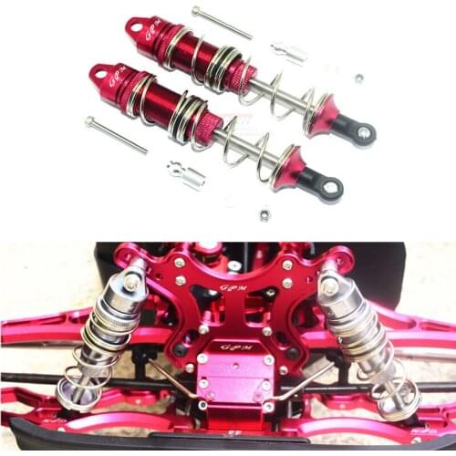 ALUMINUM FRONT DOUBLE SECTION SPRING DAMPERS 115MM ARRMA KRATON MAK115FA