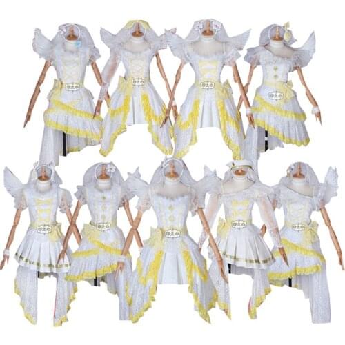 Aqours 6th Anniversary Vocal Concert Next SPARKLING! LoveLive Sunshine Ruby Dia Riko Cosplay Costume Formal Dress Custom Made