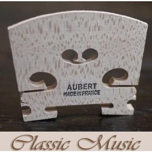 Freeshipping! Genuine French Aubert Violin Bridge 4/4 , Made in France