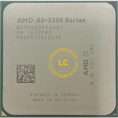 AMD A8 5500 A8 5500K A8 5500B AD5500OKA44HJ/AD550BOKA44HJ Trinity socket FM2 3.2GHz 65W quad core CPU