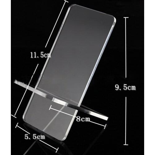 Phone model holder rack Acrylic Cellphone display Stand Phone display rack stand 10pcs
