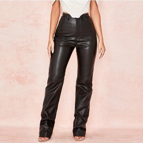 Liva girl Women's Leather Pants